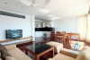 Lake view apartment available for rent in Quang An street, Tay Ho, Hanoi 